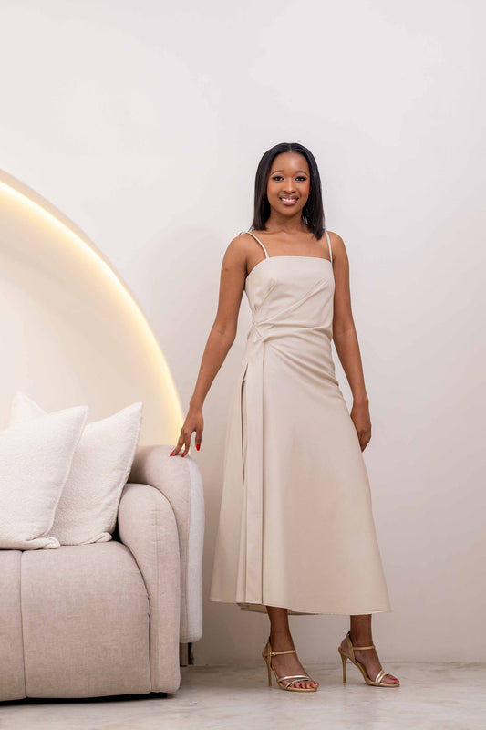 Gathered dress